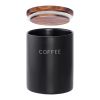 Банка керамическая для хранения кофе, 650 мл, черная, Smart Solutions, изображение 5