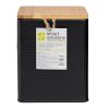 Банка для хранения крупы Irmel, 3,2 л, графит, Smart Solutions, изображение 6