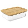 Набор контейнеров для запекания и хранения Eco Store с крышками из бамбука, 3 шт., Smart Solutions, изображение 2