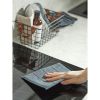 Набор салфеток-губок двухсторонних из микрофибры Cozy Clean, темно-серые, 2 шт., Smart Solutions, изображение 2