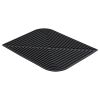Коврик для сушки посуды Dry Flex, 34,6х44,6 см, темно-серый, Smart Solutions
