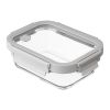 Контейнер для запекания и хранения прямоугольный с крышкой, 640 мл, светло-серый, Smart Solutions