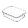 Контейнер для запекания и хранения прямоугольный с крышкой, 640 мл, светло-серый, Smart Solutions, изображение 3