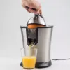 Соковыжималка для цитрусовых, нержавеющая сталь, пластик, CASO, изображение 8