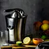 Соковыжималка для цитрусовых, нержавеющая сталь, пластик, CASO, изображение 9