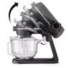 Комбайн кухонный, 4.5 л, нержавеющая сталь, стекло, CASO, изображение 6