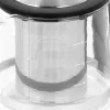 Чайник электрический с заварочным чайником, 1,8 л, нержавеющая сталь, стекло, PROFI COOK, изображение 8