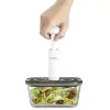 Набор из 4-х вакуумных контейнеров с насосом VacuBoxx E-set, стекло, тритан, CASO, изображение 7