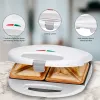 Сэндвичница, 23 х 23 х 8 см, пластик, CLATRONIC, изображение 5