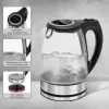Чайник электрический, 1,7 л, 22 х 16 х 24,5 см, стекло, пластик, CLATRONIC, изображение 3