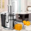 Соковыжималка автоматическая, нержавеющая сталь, пластик, PROFI COOK, изображение 5