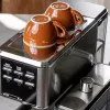 Кофемашина эспрессо с капучинатором, нержавеющая сталь, пластик, PROFI COOK, изображение 6