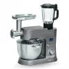 Комбайн кухонный, 6.2 л, 42,1 х 29,3 х 33,6 см, нержавеющая сталь, пластик, CLATRONIC