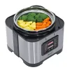 Мультиварка - скороварка, 5 л, нержавеющая сталь, пластик, STEBA, изображение 8