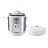 Рисоварка, 900 мл, нержавеющая сталь, пластик, стальной, STEBA, изображение 3