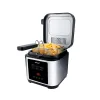 Фритюрница с функцией фондю, 2.5 л, нержавеющая сталь, пластик, STEBA, изображение 4