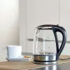 Чайник электрический, 1,8 л, нержавеющая сталь, стекло, TAURUS, изображение 3