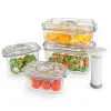 Набор контейнеров для вакуумных упаковщиков, 5 предметов, тритан, серия REC-Smaller, STATUS, изображение 2