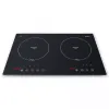 Плита настольная индукционная, 2 конфорки, нержавеющая сталь, стеклокерамика, STEBA
