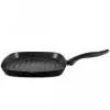 Сковорода - гриль, 28 х 28 см, 1.8 л, сталь, стеклоэмаль, серия Piedra, VITRINOR