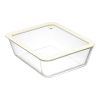 Контейнер для запекания и хранения стеклянный с вакуумным эффектом, 2,6 л, молочный, Smart Solutions