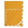 Набор кухонных полотенец с контрастным кантом горчичного цвета из коллекции Trendy Ruffles, 50х70 см, Tkano, изображение 6