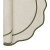 Салфетка под приборы Anemone из коллекции Trendy Ruffles, ?38 см, оливковый, Tkano, изображение 7