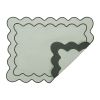 Салфетка под приборы с контрастным кантом зеленого цвета из коллекции Trendy Ruffles, 35х45 см, Tkano, изображение 6