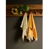 Набор кухонных полотенец с контрастным кантом горчичного цвета из коллекции Trendy Ruffles, 50х70 см, Tkano, изображение 3