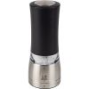 Мельница для соли электрическая 16 см, нержавеющая сталь, цвет черный, DAMAN PEUGEOT, Франция