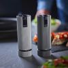 Мельница для соли электрическая с USB зарядкой 15 см, алюминий, цвет графит, LINE PEUGEOT, Франция, изображение 5