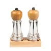 Набор из 2-х мельниц для специй на подставке, акрил/дерево, 7*7 см, h=18 см, P.L. Proff Cuisine