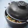 Кастрюля с крышкой для индукционных плит 2 л, d=22,5 см, h=18 см, керамика, Emile Henry, изображение 5