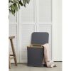 Корзина для белья Neat Mid, 40x33x43 см, серая, Smart Solutions, изображение 3