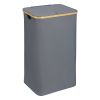 Корзина для белья Neat Tall, 41х35х74 см, серая, Smart Solutions