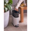 Ведро мусорное с педалью, светло-серое, 5 л, Smart Solutions, изображение 5