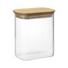 Банка для хранения прямоугольная Glass Acacia, 950 мл, Smart Solutions