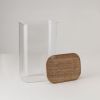 Банка для хранения прямоугольная Glass Acacia, 1,3 л, Smart Solutions, изображение 5