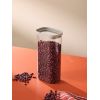 Банка для хранения прямоугольная Vacuum Glass, 1,75 л, светло-серая, Smart Solutions, изображение 2