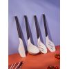 Лопатка с прорезями SmartChef, 32 см, бежевая/бордовая, Smart Solutions, изображение 3