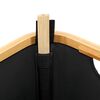 Корзина для белья с двумя отделениями Neat Twin, 53,5х33х53 см, черная, Smart Solutions, изображение 8