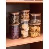 Банка для хранения квадратная Glass Acacia, 1,5 л, Smart Solutions, изображение 3