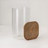 Банка для хранения квадратная Glass Acacia, 1,4 л, Smart Solutions, изображение 6