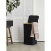 Корзина для белья Neat Tall, 41х35х74 см, черная, Smart Solutions, изображение 3