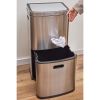 Контейнер мусорный с 2-мя отделениями Smart Bin, сенсорный, 60 л, Smart Solutions, изображение 4