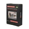 Кастрюля с крышкой 1.7 л, 20/18*12 см, серия New Kitchen Honeycombs, трехслойная сталь, P.L. Proff Cuisine, изображение 8