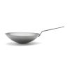 Сковорода Вок для индукции, d=35,5 см, h=9 см, белая сталь, серия White steel Сarbone plus, De Buyer, изображение 2