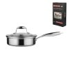 Сотейник с крышкой 3.4 л, 24/21,5*8 см, серия New Kitchen, трехслойная сталь, P.L. Proff Cuisine