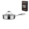 Сотейник с крышкой 4 л, 26/23*8 см, серия New Kitchen, трехслойная сталь, P.L. Proff Cuisine