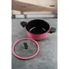 Кастрюля со стеклянной крышкой для индукционных плит Ortus Magenta 7 л, 28 см, Neoflam, изображение 3
